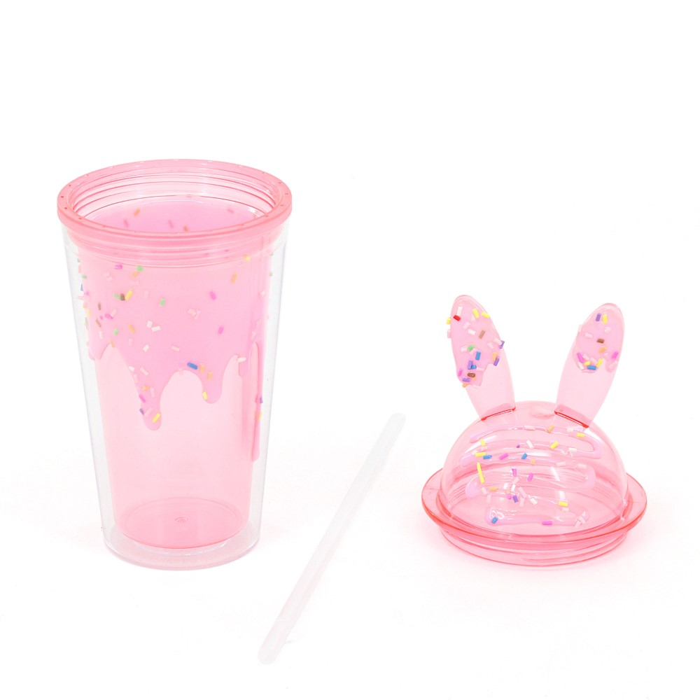 VASO TAPA OREJAS DE CONEJO