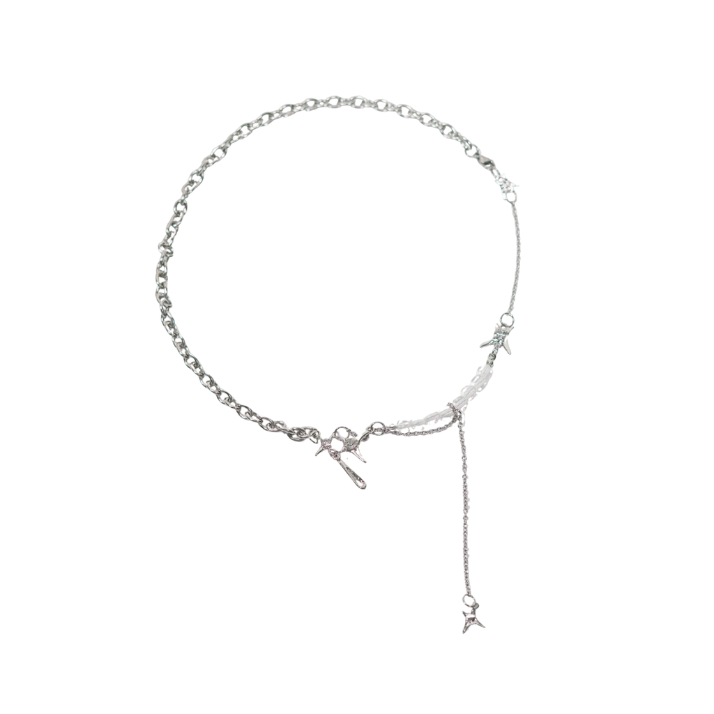 COLLAR ACERO DIJES VARIOS