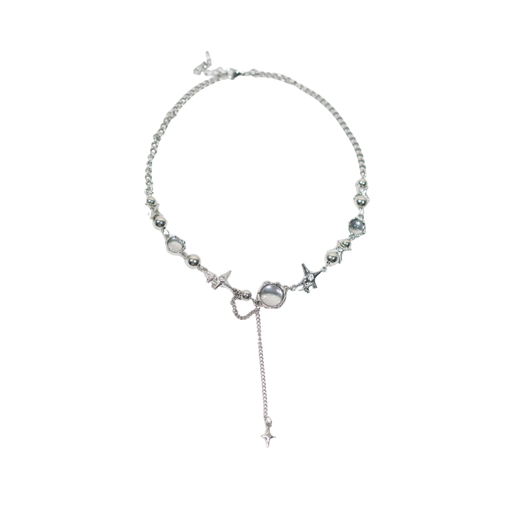 COLLAR ACERO DIJES VARIOS