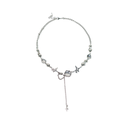 COLLAR ACERO DIJES VARIOS