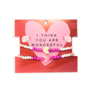 PULSERA DUO CORAZÓN CHATO