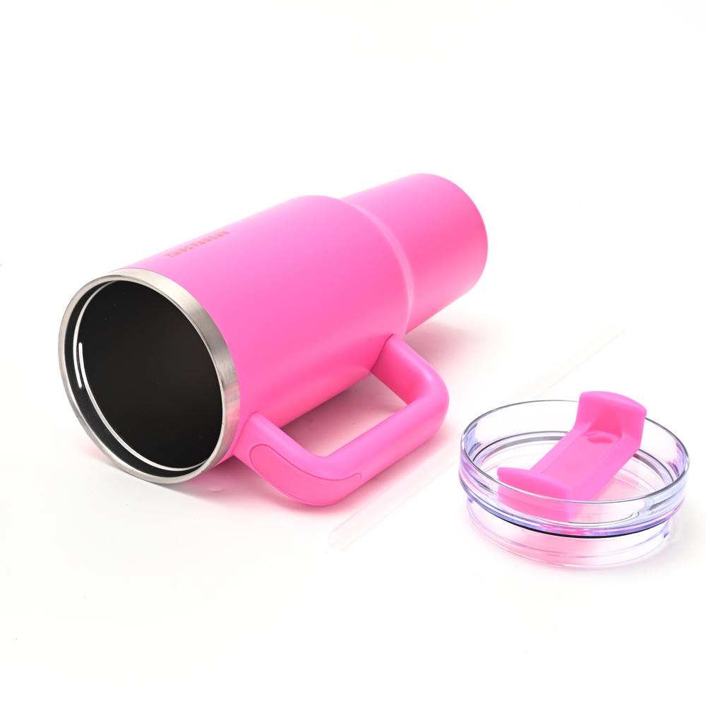 VASO TERMICO CON SORBETE Y STICKER PARA DECORAR