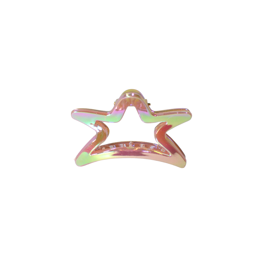 BROCHE ESTRELLA TORNASOLADO