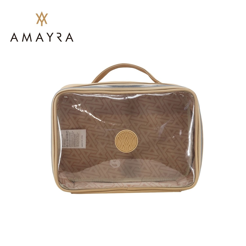 PORTACOSMETICOS AMAYRA FRENTE TRANSPARENTE