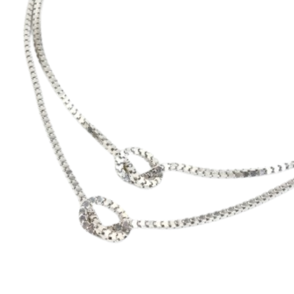 COLLAR DOBLE DIJE
