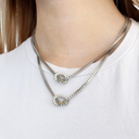 COLLAR DOBLE DIJE