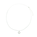 COLLAR ACERO B CIRCULO STRAS
