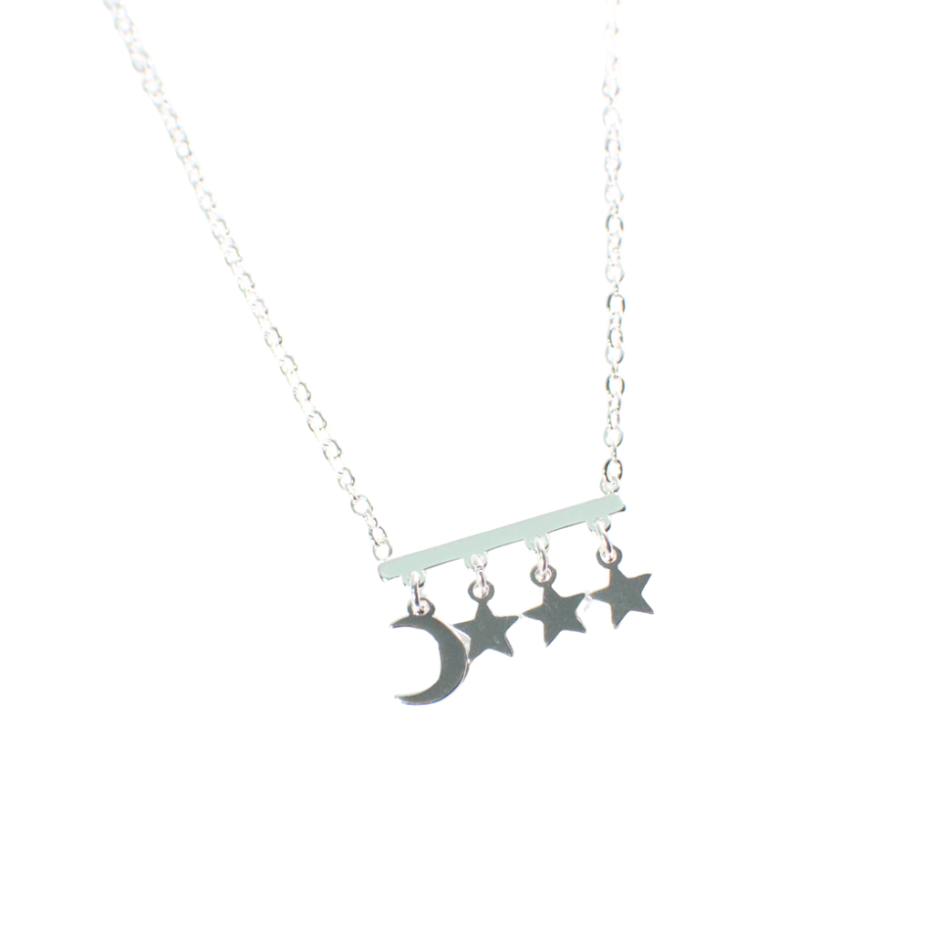COLLAR LUNA Y ESTRELLA