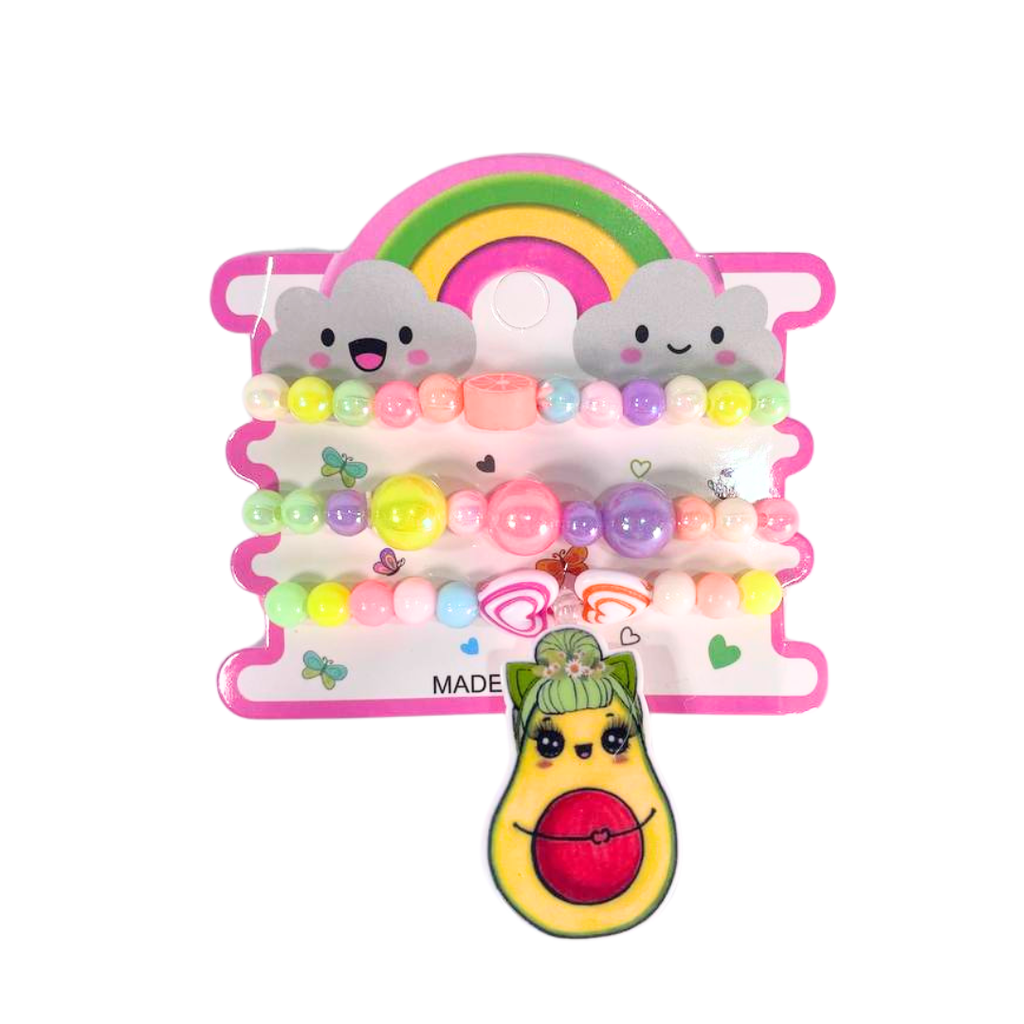 SET INFANTIL DE PULSERAS MOSTACILLAS #35