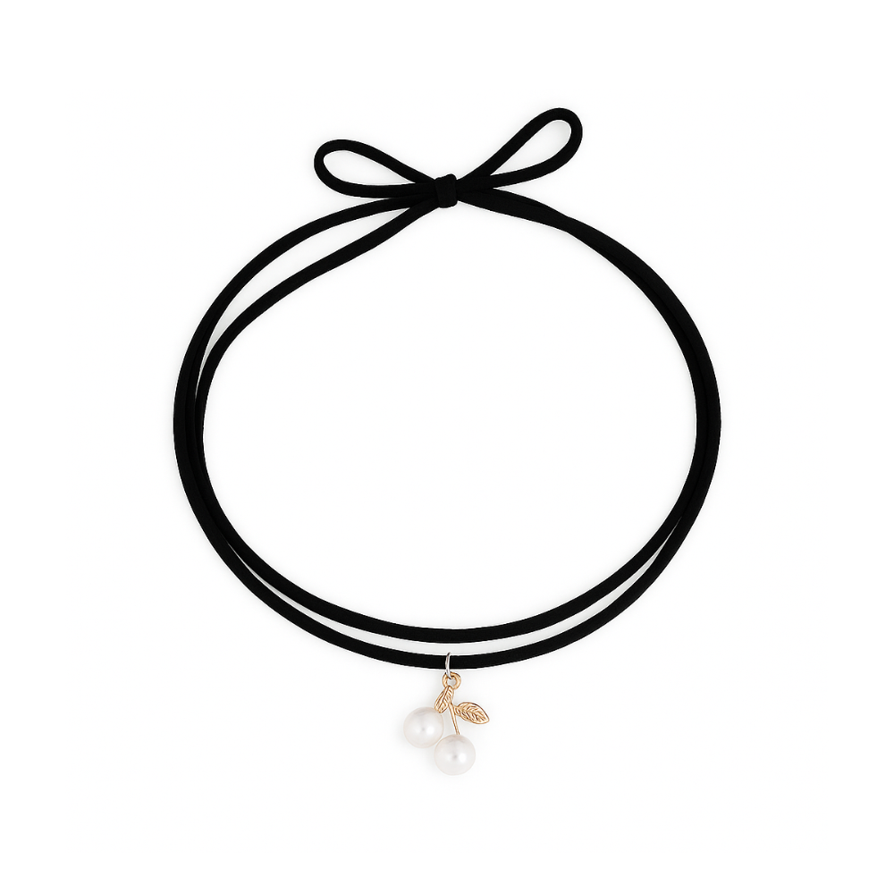 COLLAR CHOKER DIJE CHERRY