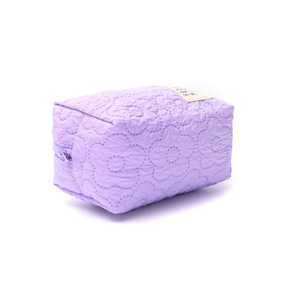 PORTACOSMETICO WAFFLE FLORES SKORA