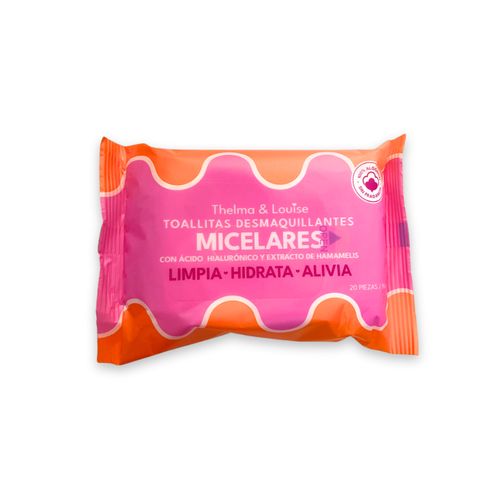TOALLITA MAX MICCELAR CON HIALURONICO Y HAMAMELIS