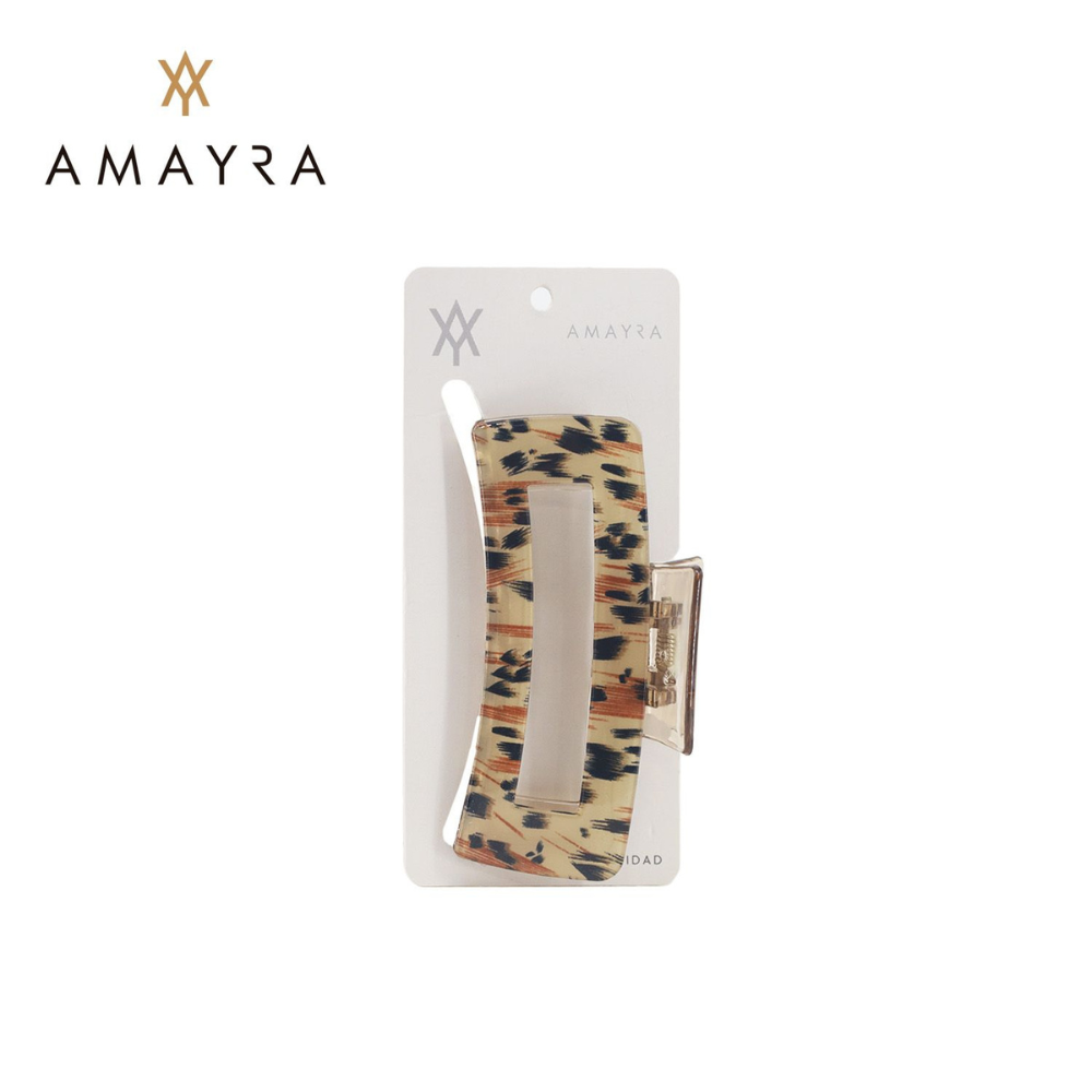 BROCHE PINZA ANIMAL PRINT AMAYRA