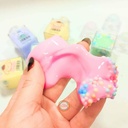 SLIME CON CRUNCHY  EN FRASCO