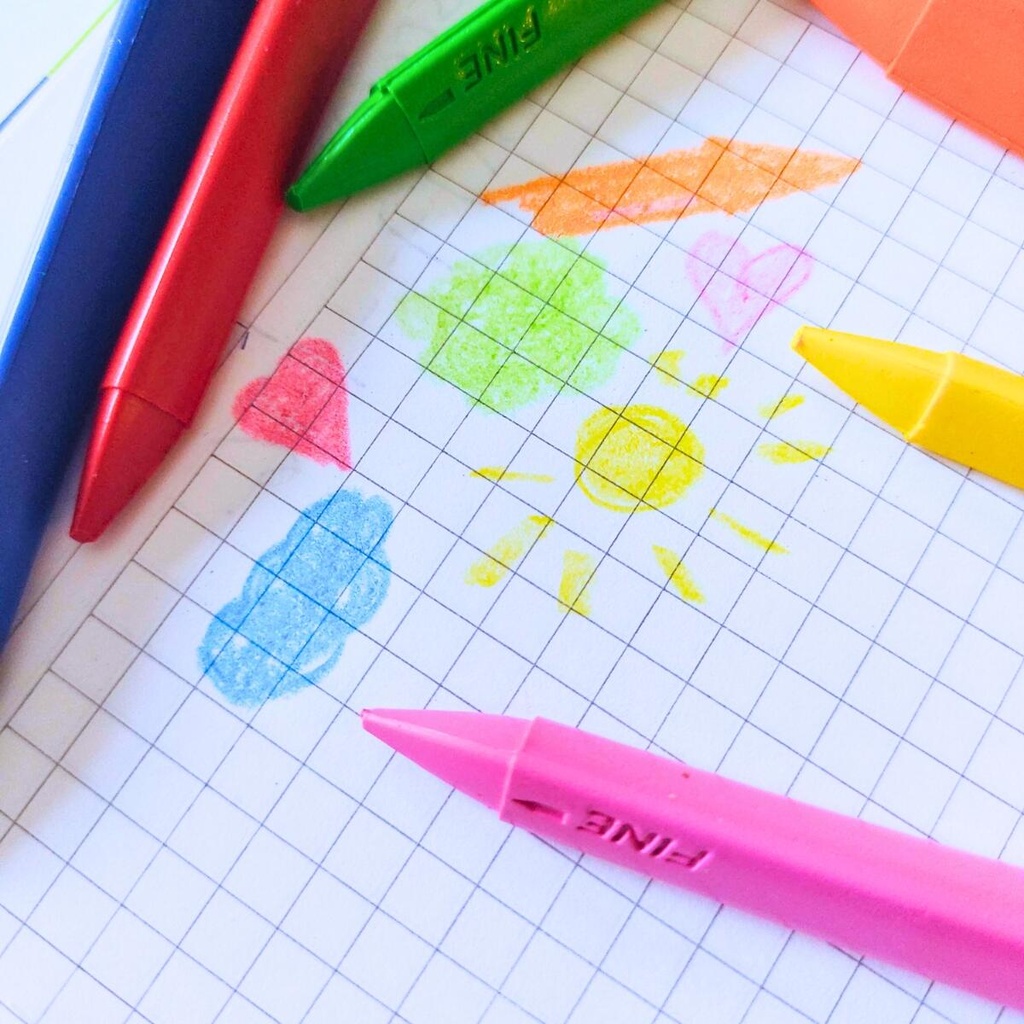 CAJA DE CRAYONES CON AROMA X6