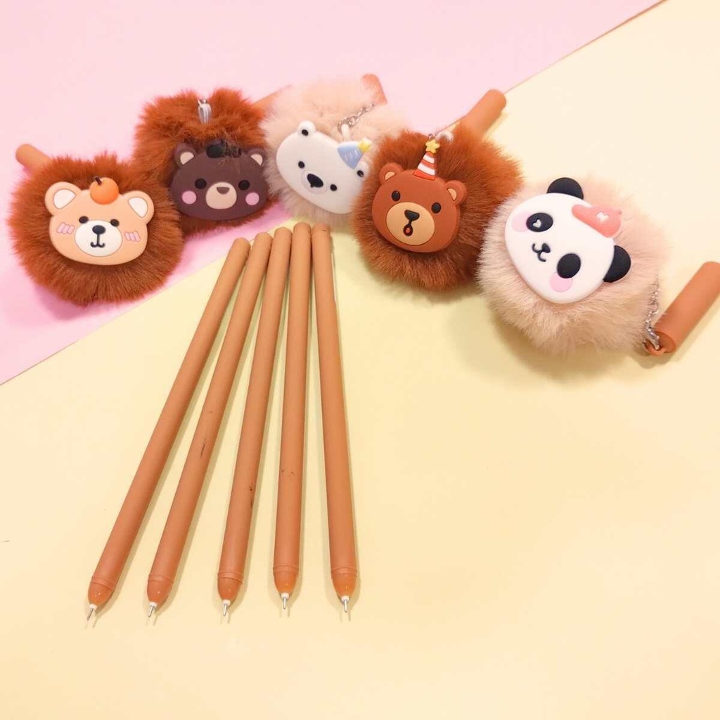BOLIGRAFO ANIMALITOS CON PELUCHE