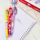 BOLIGRAFO UNICORNIO RETRACTIL APLIQUE CHATO 0.5MM