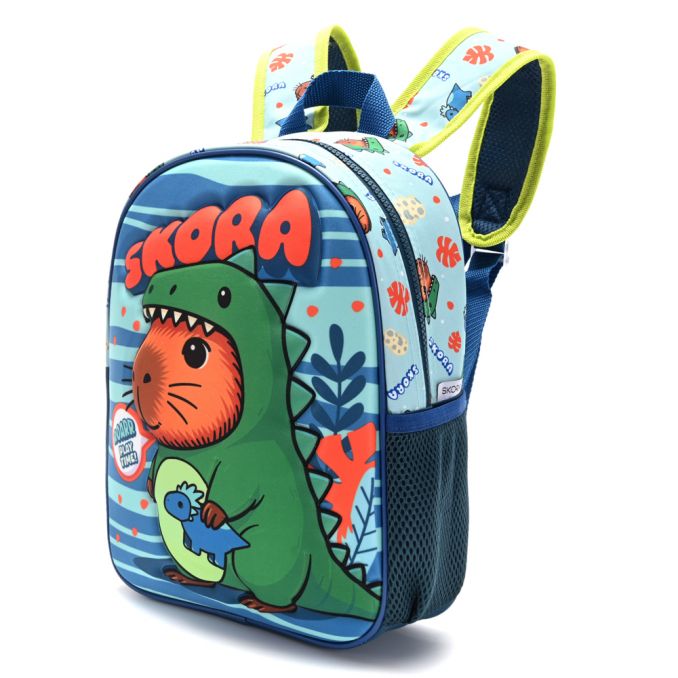 MOCHILA 12" TERMOFORMADA CAPIBARA SKORA