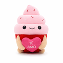 PELUCHE HELADO CON CORAZON 25CM