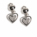 AROS CLIP SHINE CORAZON STRASS