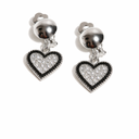 AROS CLIP SHINE CORAZON STRASS