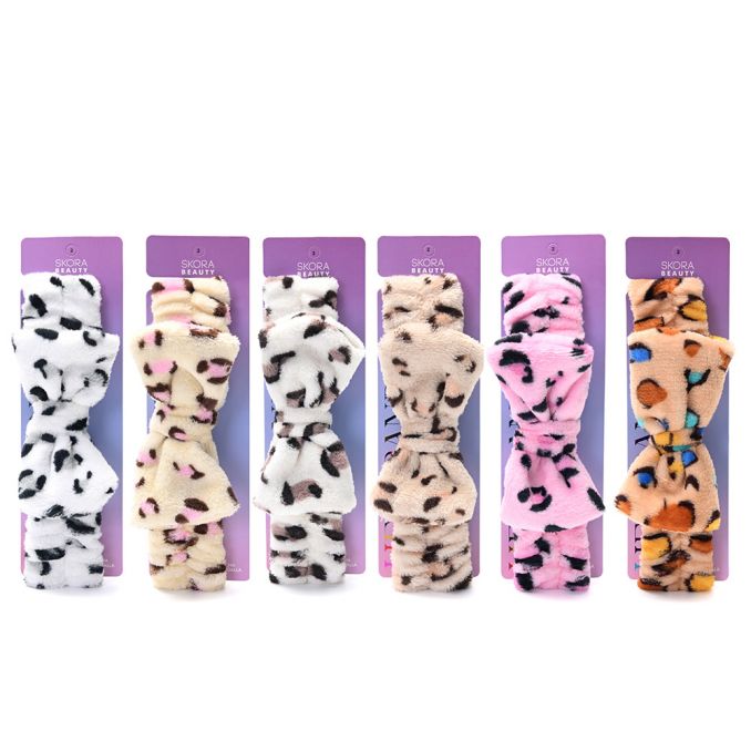 VINCHA MAQUILLAJE SKINCARE ANIMAL PRINT