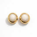 AROS CLIP CIRCULARES CON PIEDRA