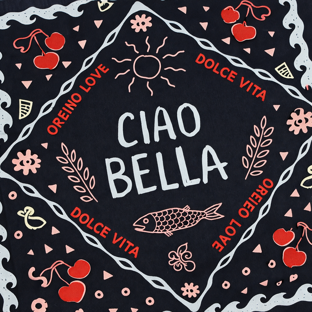 PAÑUELO ESTAMPADO OREIRO LOVE