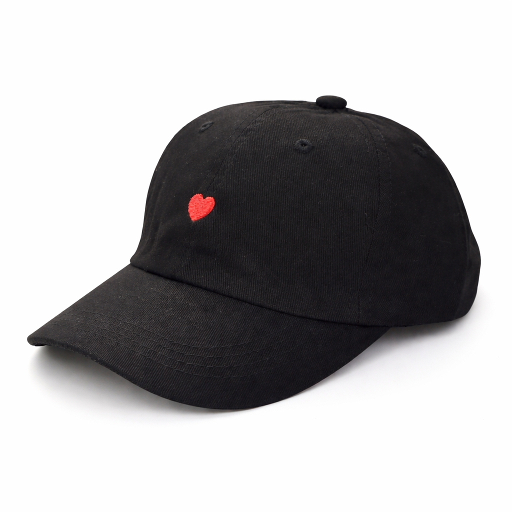 GORRA CAP BORDADO CORAZON CENTRO