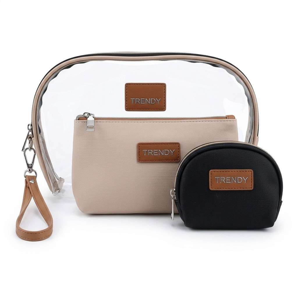 SET PORTACOSMETICO X3 TRENDY