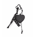 LLAVERO CHARM CORAZON CON TIRA