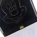 VALIJA 20" ABS/PC BLANCA Y NEGRA MICKEY