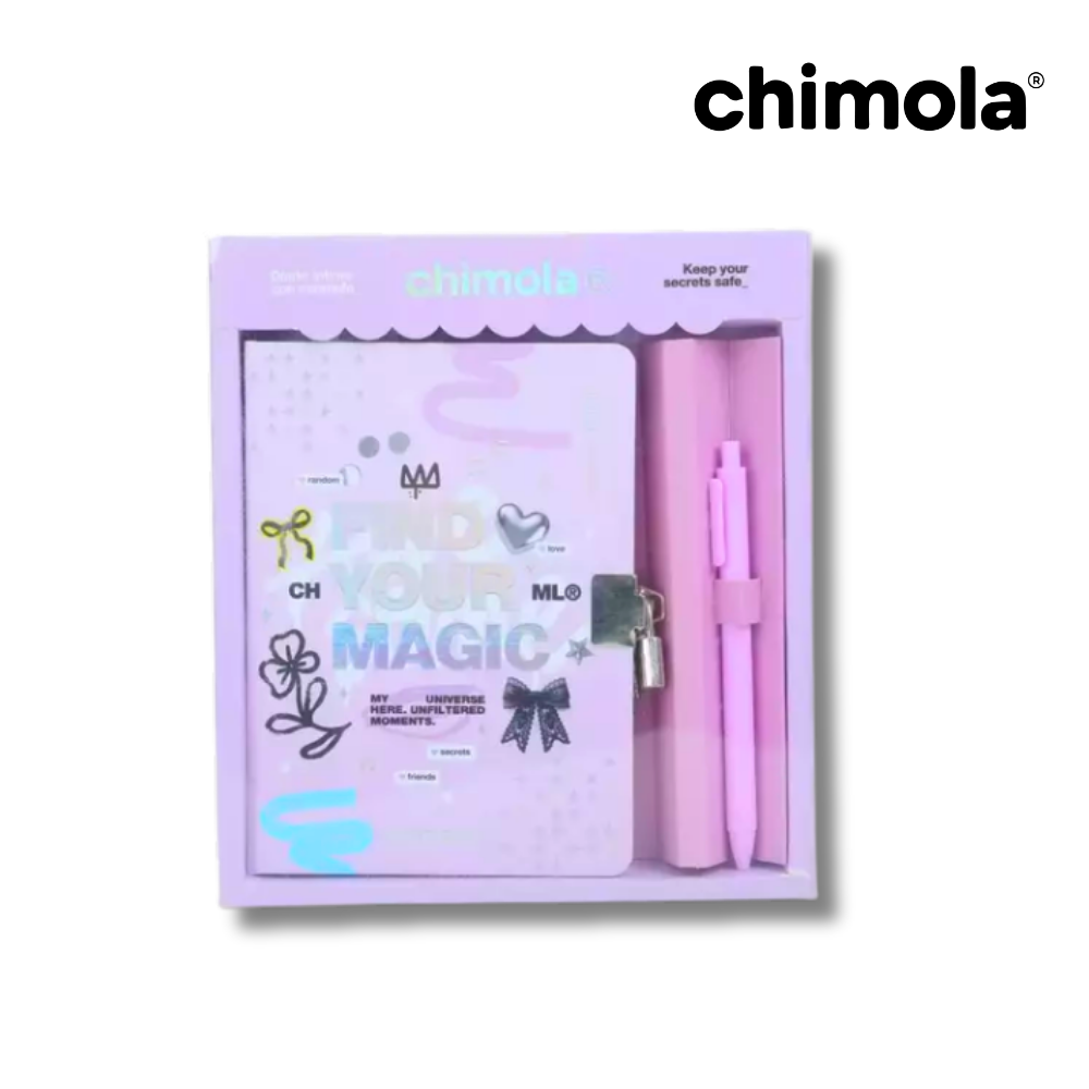 DIARIO INTIMO SECRET DREAM PINK CHIMOLA
