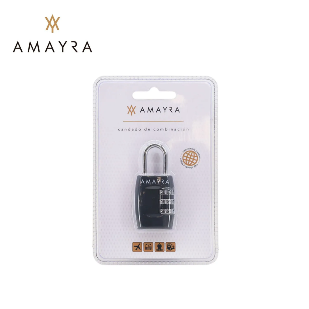 CANDADO CON COMBINACION AMAYRA