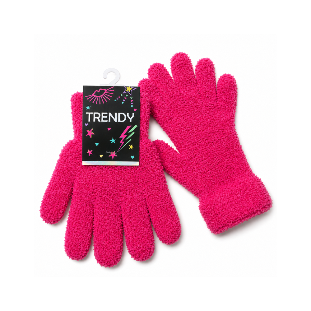 GUANTES COLOR LISO TRENDY