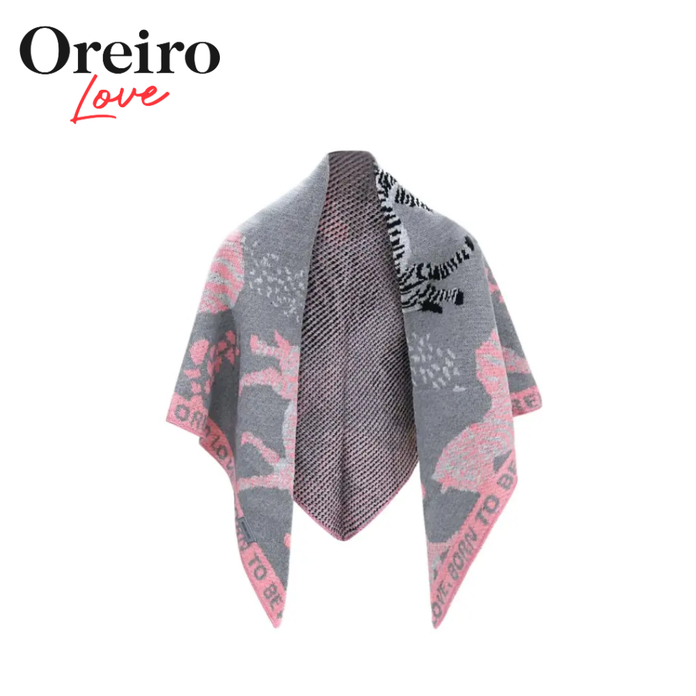 BUFANDA TRIANGULAR OREIRO LOVE