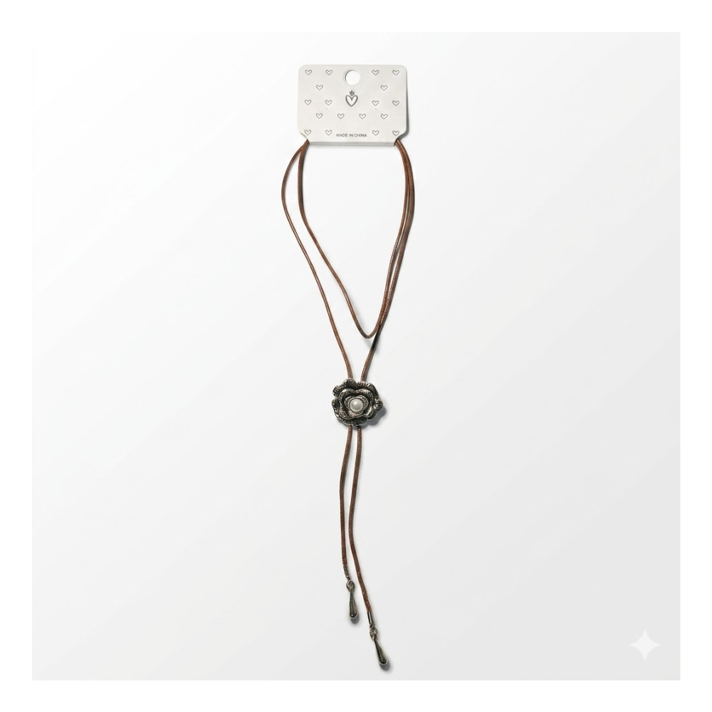 COLLAR CORBATERO REGULABLE FLOR