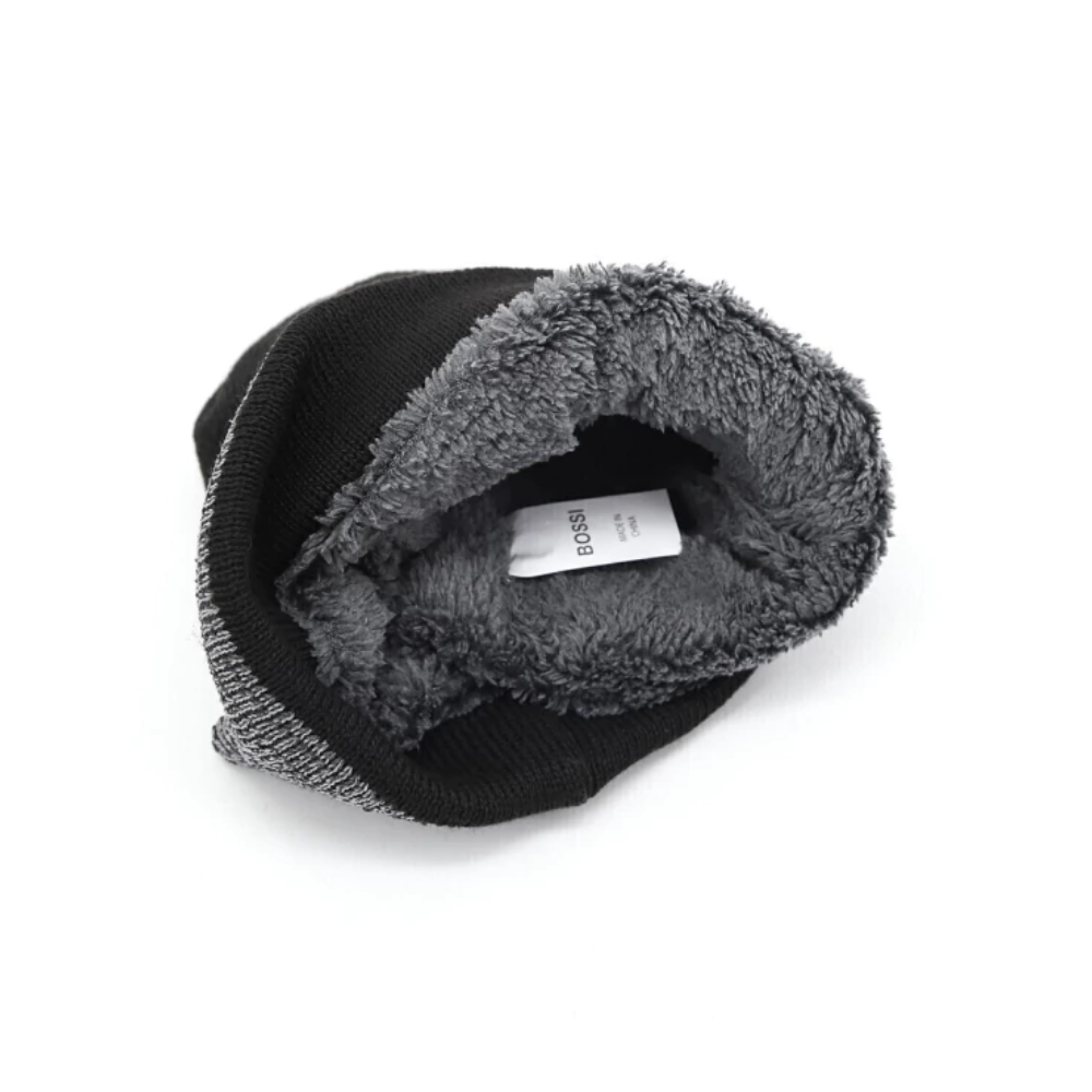 GORRO BICOLOR APLIQUE BOSSI
