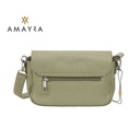 MINI BAG CON SOLAPA Y BROCHES METÁLICOS AMAYRA