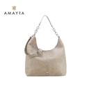 CARTERA HOBO CON ESLABONES DE CADENA AMAYRA