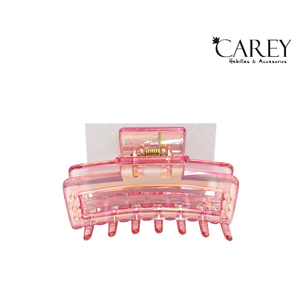 PINZA TRANSPARENTE IRISADO