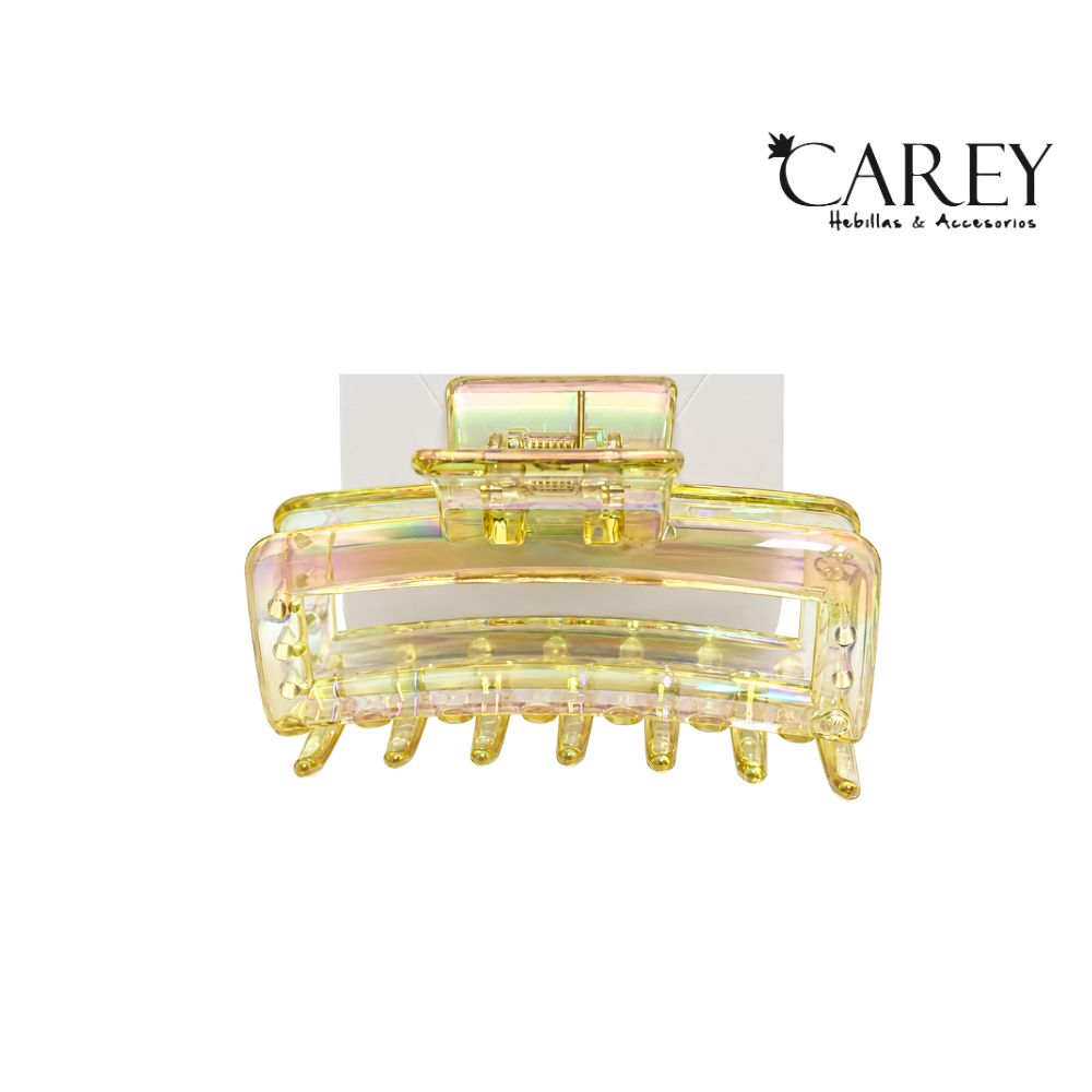 PINZA TRANSPARENTE IRISADO