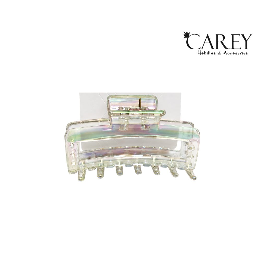 PINZA TRANSPARENTE IRISADO