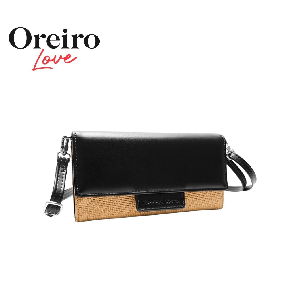 BILLETERA CON CORREA OREIRO LOVE