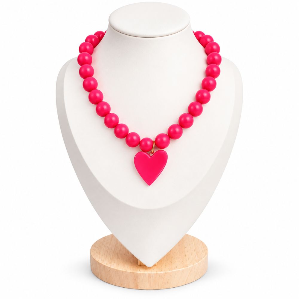 COLLAR CHICLE GRANDE CAREY N°16 CON DIJE CORAZÓN