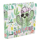 [35530] CARPETA 3 ANILLOS CACTUS Y LLAMA