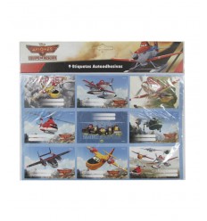 ETIQUETAS AUTOADHESIVAS POR 9 UNIDADES AVIONES