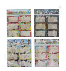 ETIQUETAS AUTOADHESIVAS POR 6 UNIDADES