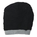 GORRO FORRADO TEJIDO CON TRAMA