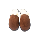 PANTUFLAS DE HOMBRE SIMIL CARPINCHO CON CORDERITO TALLE 43-44